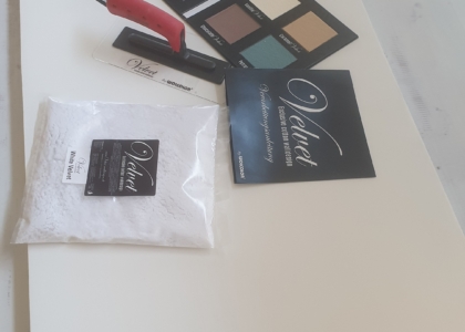 Velvet Baumwollputz Muster