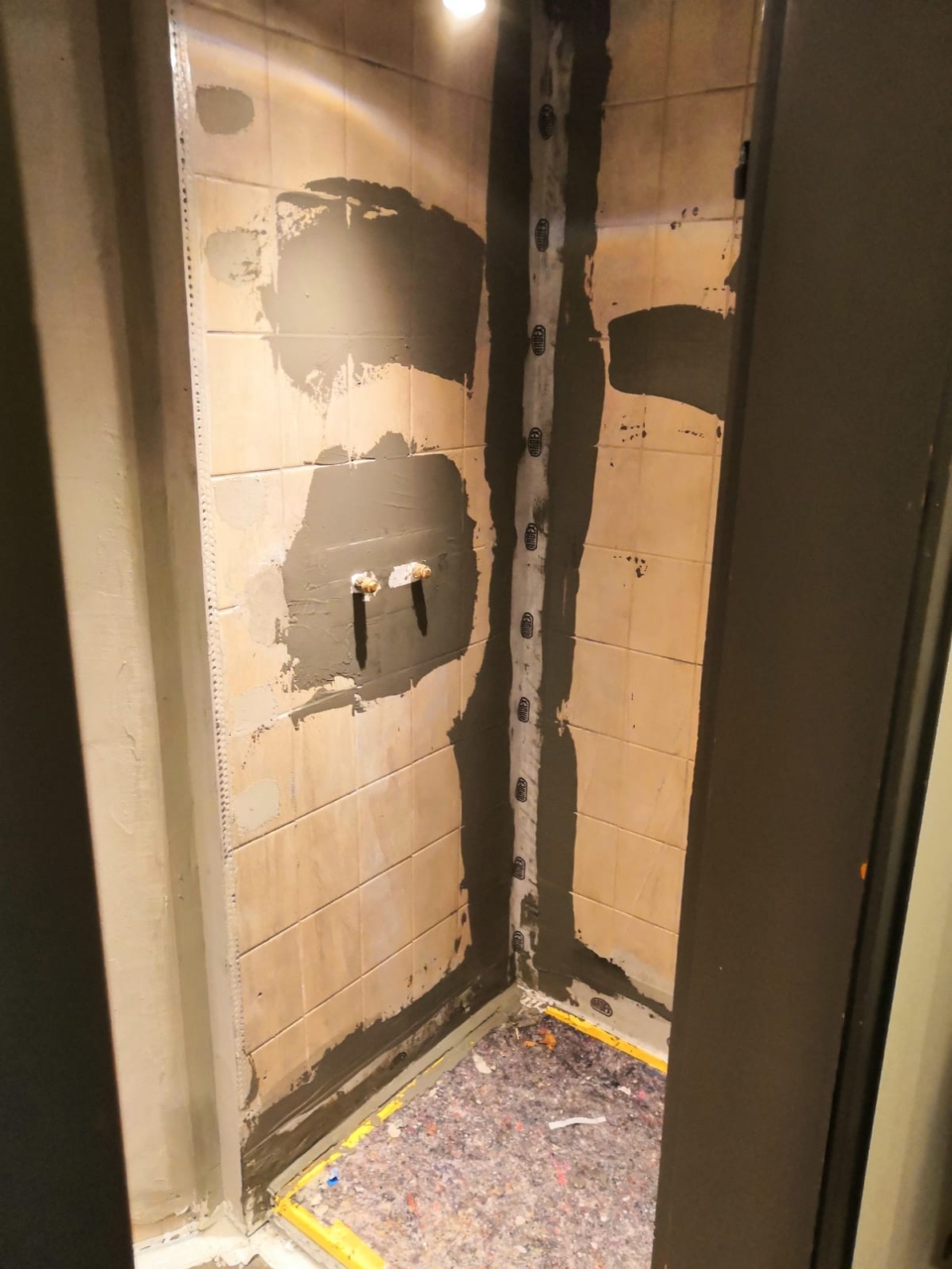 Baustelle Hotel-Bad in Jever