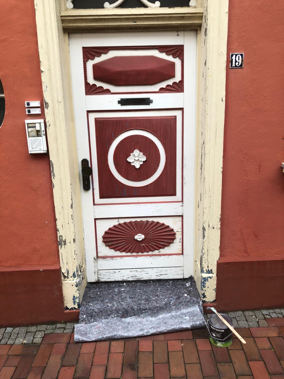 Lackierung Holztür Lackierung Holztür