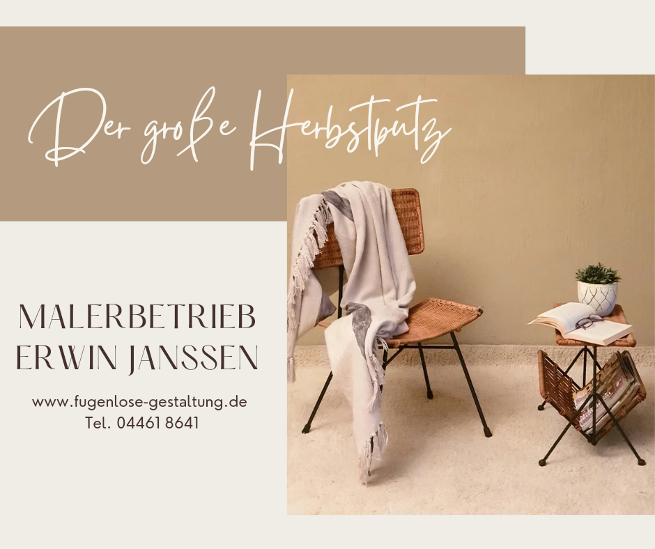 Der große Herbstputz