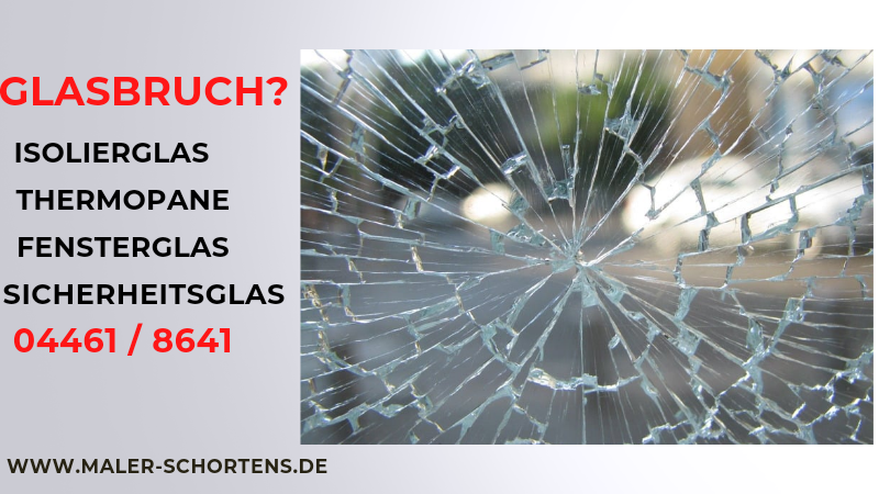 Glasbruch reparieren: Isolierglas, Thermopane, Fensterglas, Sicherheitsglas