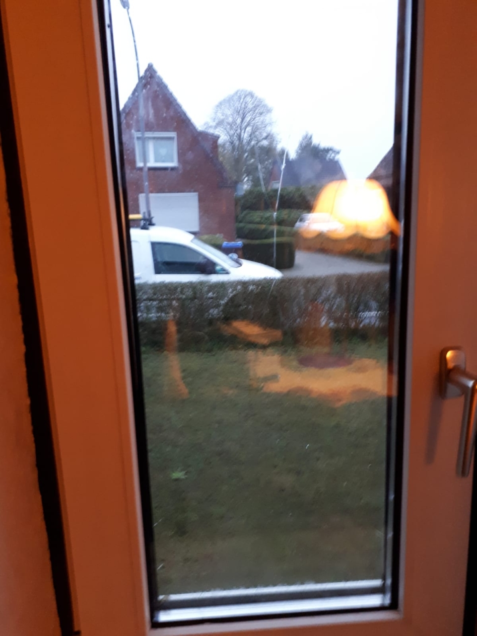 Kaputte Fensterscheibe