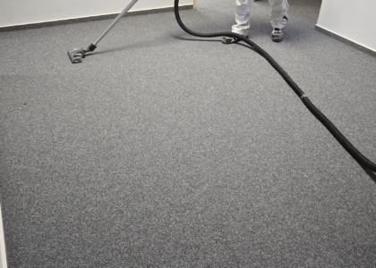Büromodernisierung mit Filz Teppichboden