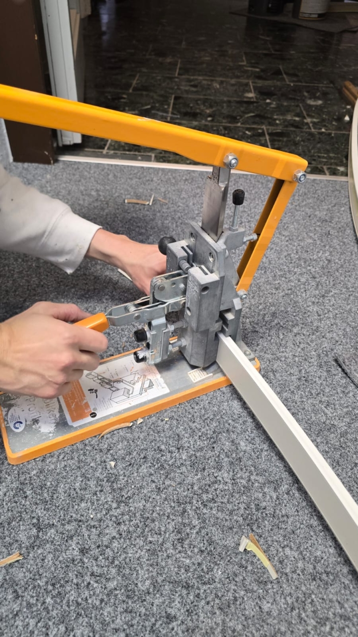 Büromodernisierung mit Filz Teppichboden