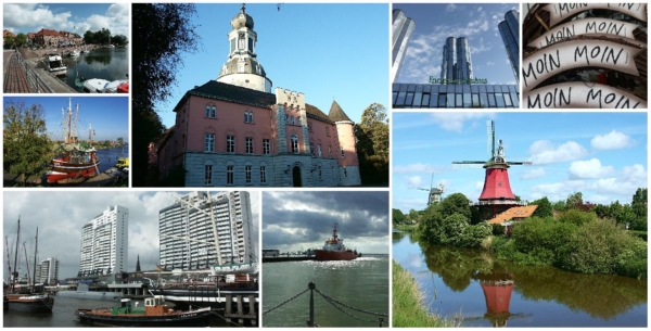 Collage Regional Wilhelmshaven Carolinensiel Greetsiel Jever Hooksiel 3