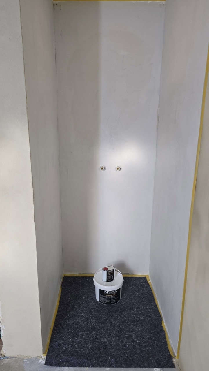 Fugenlose Dusche in Schortens mit Materea 02