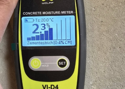 WOLFF VI D4 Concrete Moisture Meter