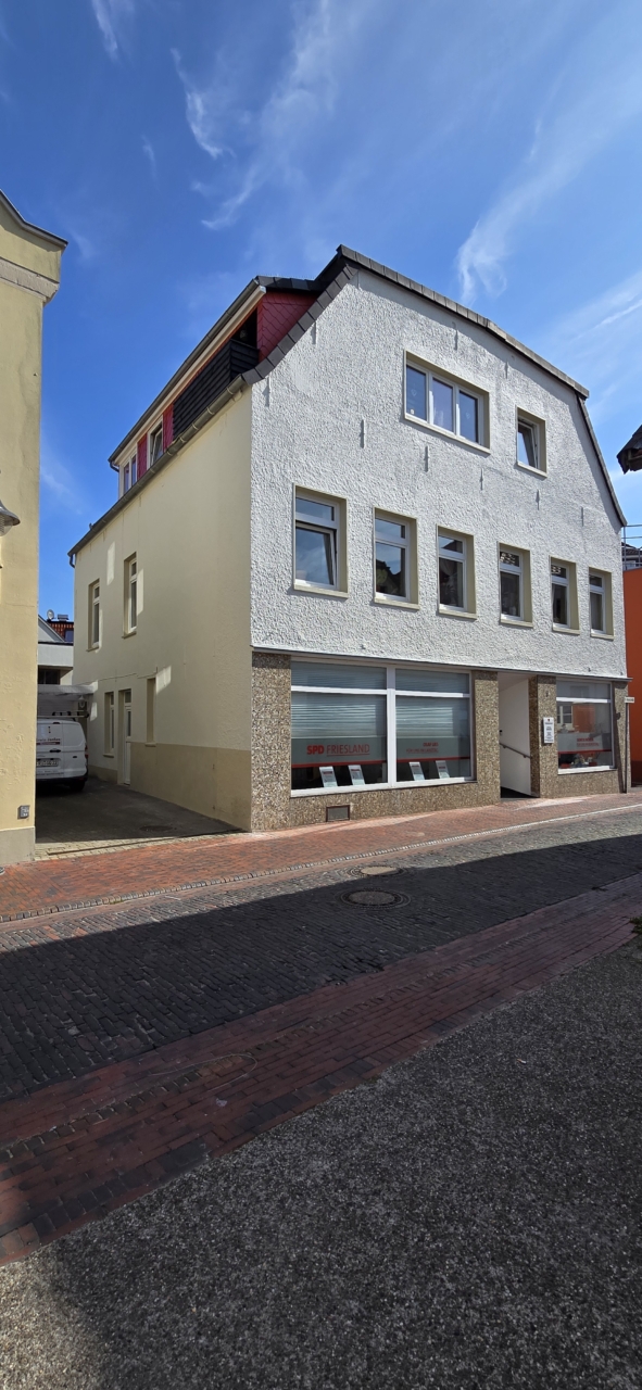 Fassade frisch gestrichen