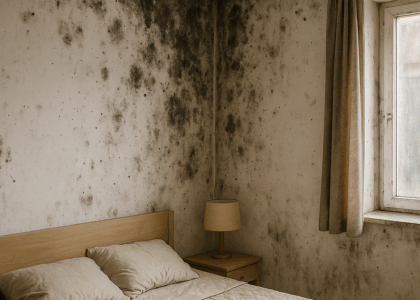 Schimmel Schlafzimmer