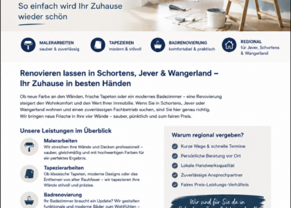Wohnung renovieren
