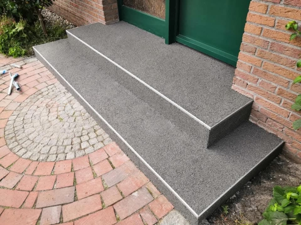 Steinteppich Treppe in Wittmund Steinteppich Treppe in Wittmund