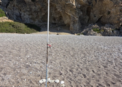 Steinteppich am Strand von Griechenland 01