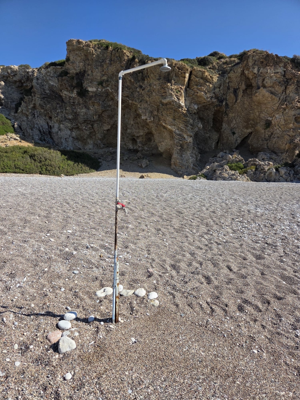 Steinteppich am Strand von Griechenland 01