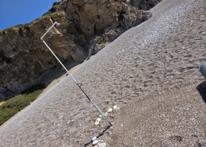 Steinteppich am Strand von Griechenland 02