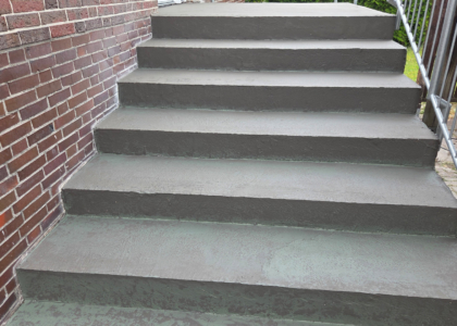 treppenretter schortens sanierung treppe steinteppich vorher 2