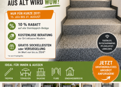 Steinteppich Aktion