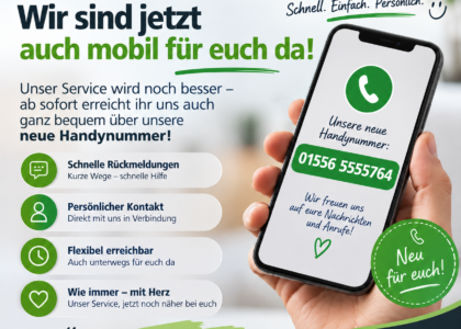 Handy Nummer neu